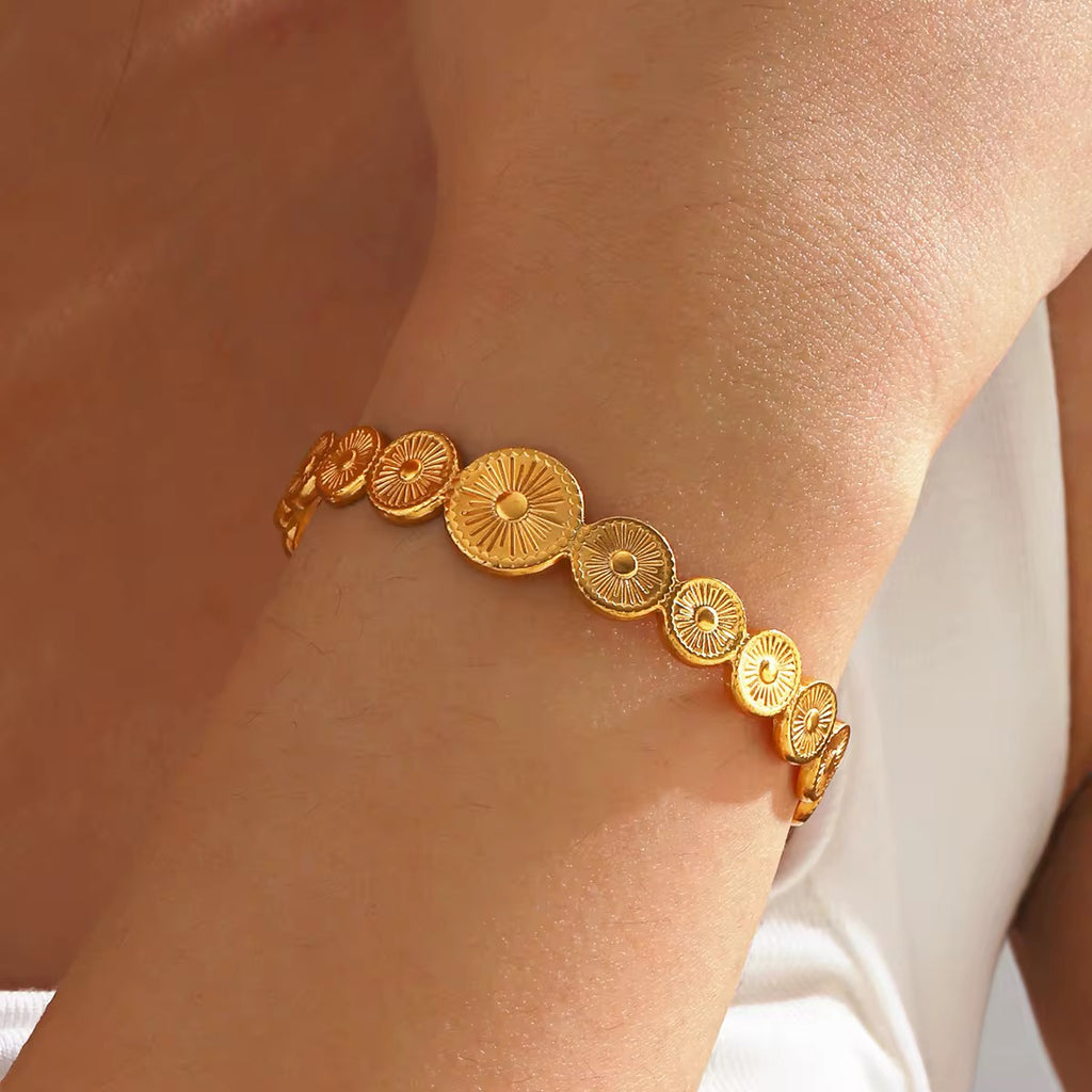 Sun Cuff Bracelet