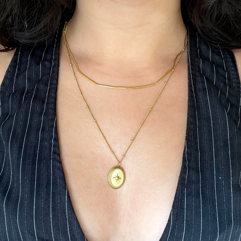 Layered Star Necklace