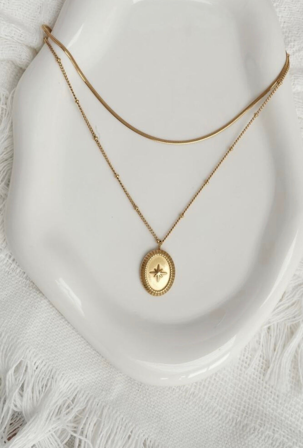 Layered Star Necklace